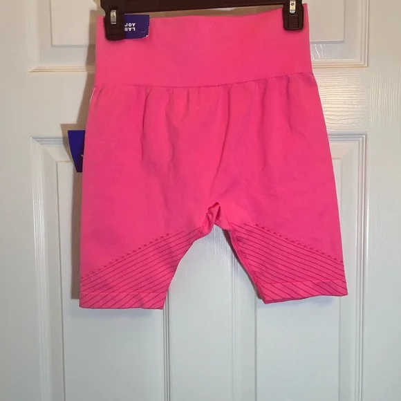 JoyLab Women's Bright Pink Bike Shorts Size Medium NEW - Picture 4 of 4